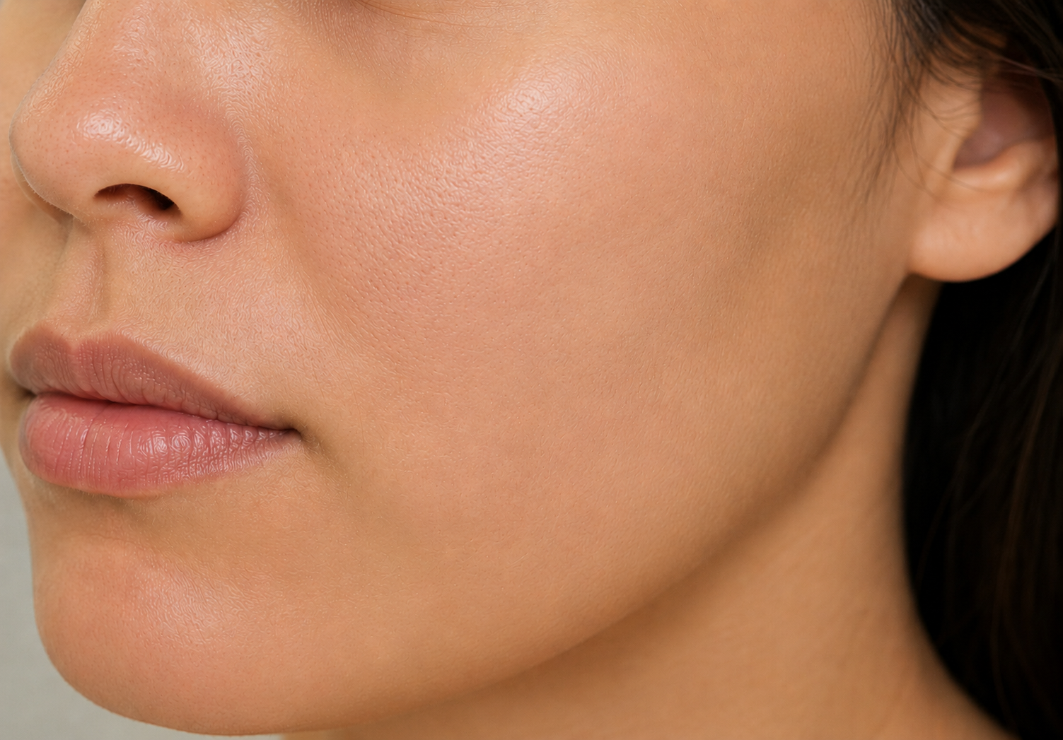 After treatment skin