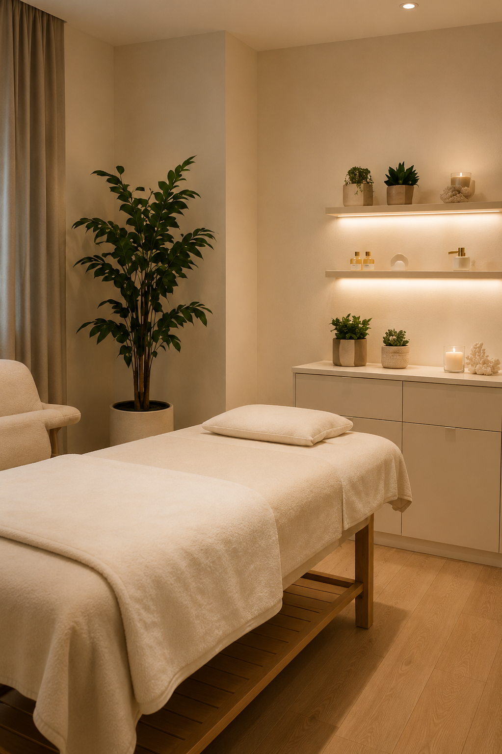 Lumière studio treatment room